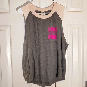 🌸PINK Victoria’s Secret sleeveless tee🌸